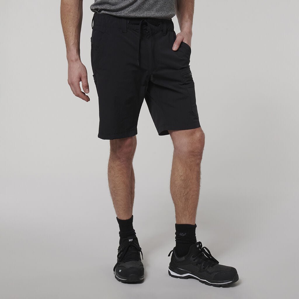 Hard Yakka Mens X Stretch Durable Workwear Lightweight Pockets Mid Short Y05167 - Land to Coast