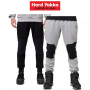 Hard Yakka Mens Xtreme Jogger Pants Brushed Fleece Comfy Work Winter Warm Y02552 - Land to Coast