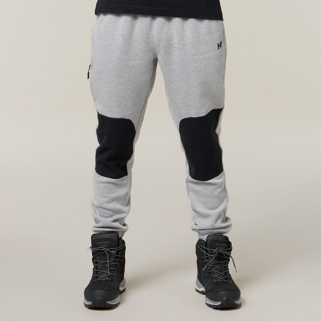 Hard Yakka Mens Xtreme Jogger Pants Brushed Fleece Comfy Work Winter Warm Y02552 - Land to Coast