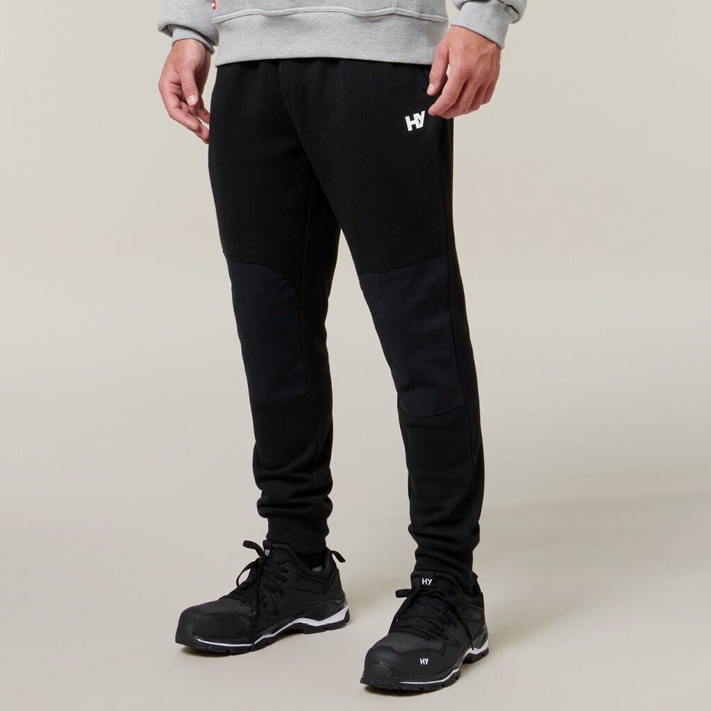 Hard Yakka Mens Xtreme Jogger Pants Brushed Fleece Comfy Work Winter Warm Y02552 - Land to Coast