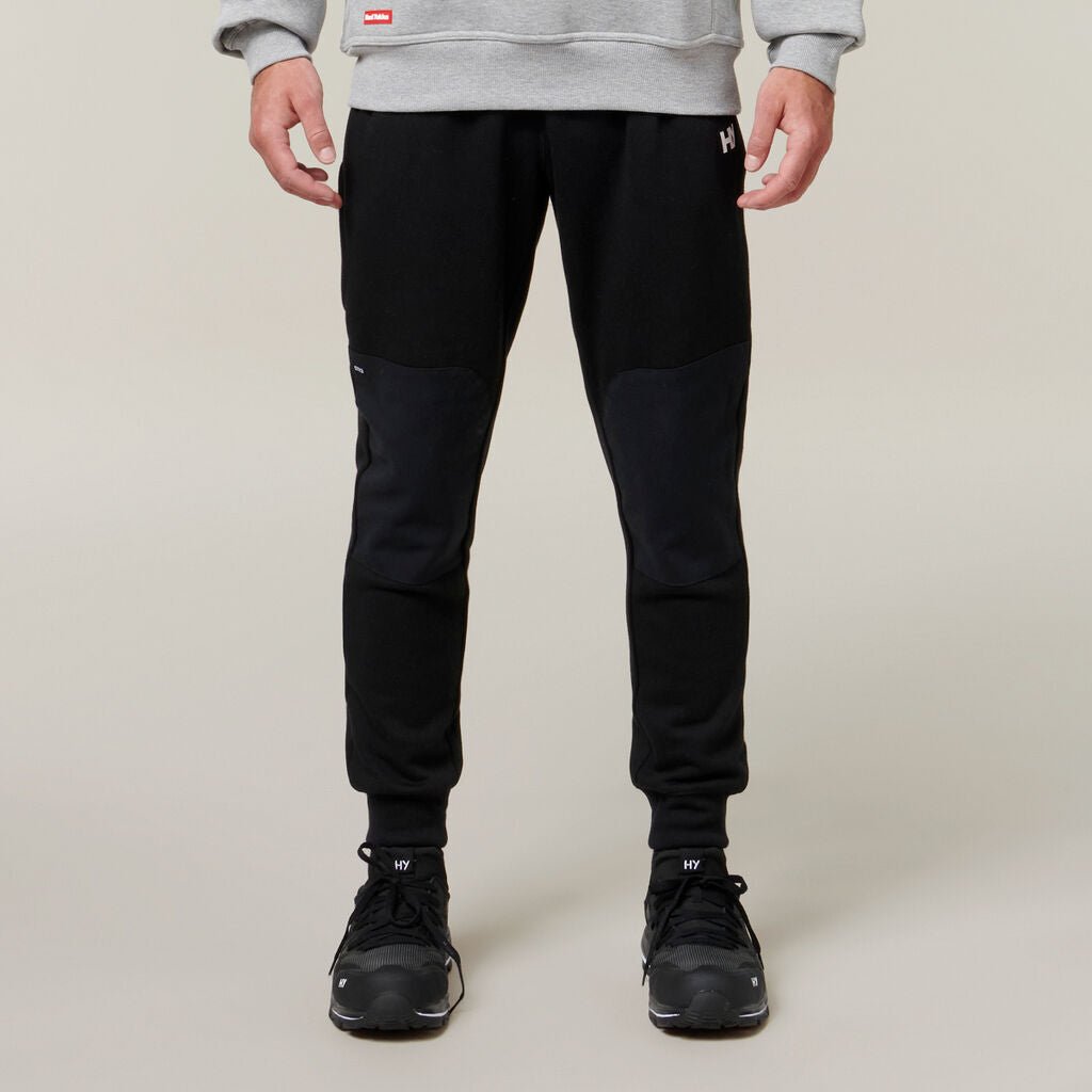 Hard Yakka Mens Xtreme Jogger Pants Brushed Fleece Comfy Work Winter Warm Y02552 - Land to Coast