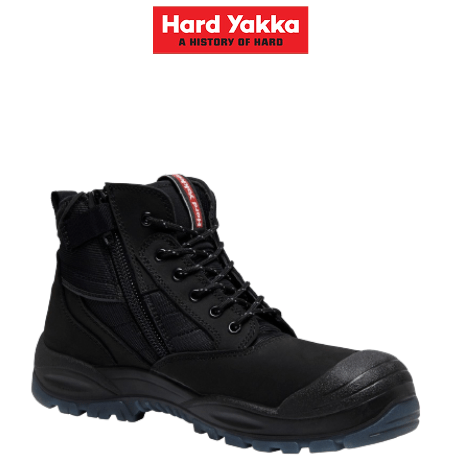 Hard Yakka Nite Vision Work Boots Comfy Leather Workwear Water Resistant Y60235 - Land to Coast