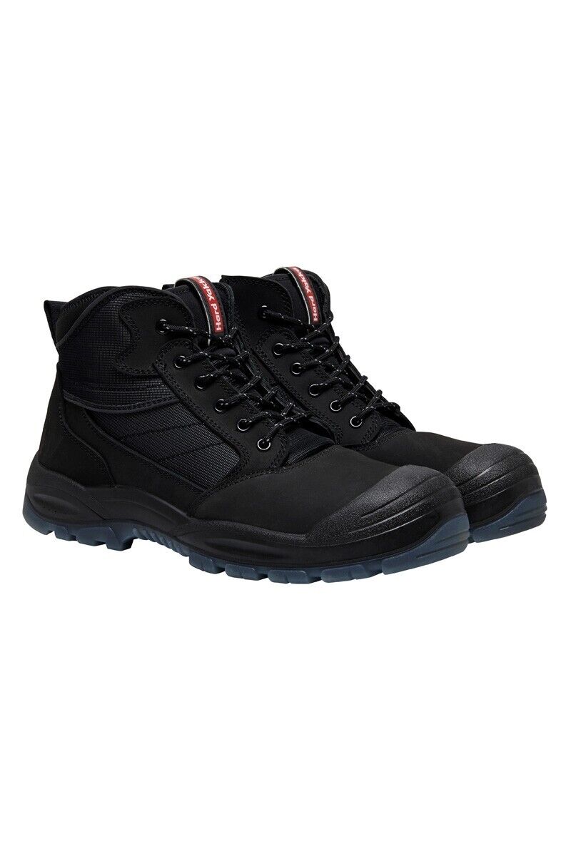 Hard Yakka Nite Vision Work Boots Comfy Leather Workwear Water Resistant Y60235 - Land to Coast