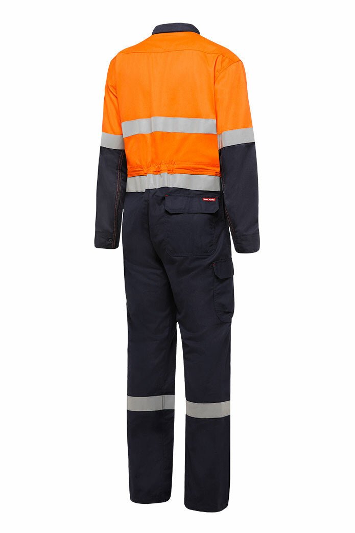 Hard Yakka Safety SheildTec Fire Resistant Coverall Overall Taped Hi - Vis Y00055 - Land to Coast