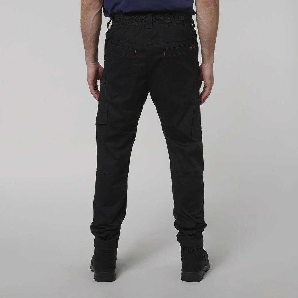 Hard Yakka ToughMaxx Work Pants Reinforced Heavy Duty Elastic Waist Black Y02204 - Land to Coast