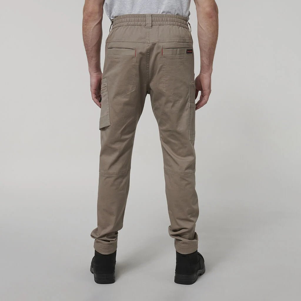 Hard Yakka ToughMaxx Work Pants Reinforced Heavy Duty Elastic Waist Khaki Y02204 - Land to Coast