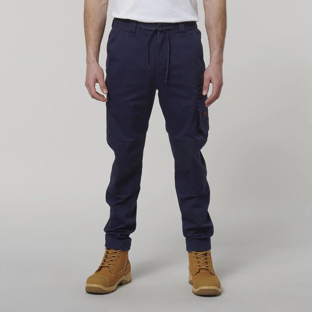 Hard Yakka ToughMaxx Work Pants Reinforced Heavy Duty Elastic Waist Navy Y02204 - Land to Coast