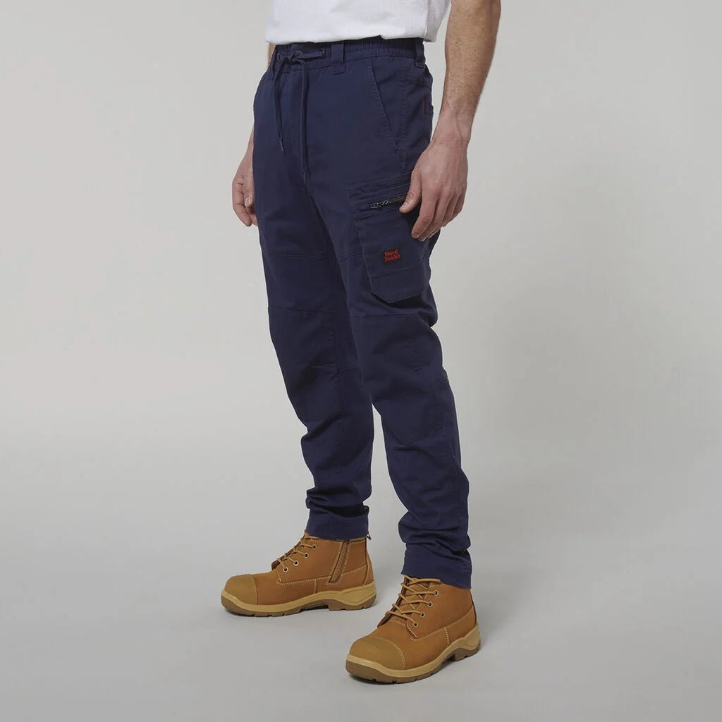 Hard Yakka ToughMaxx Work Pants Reinforced Heavy Duty Elastic Waist Navy Y02204 - Land to Coast