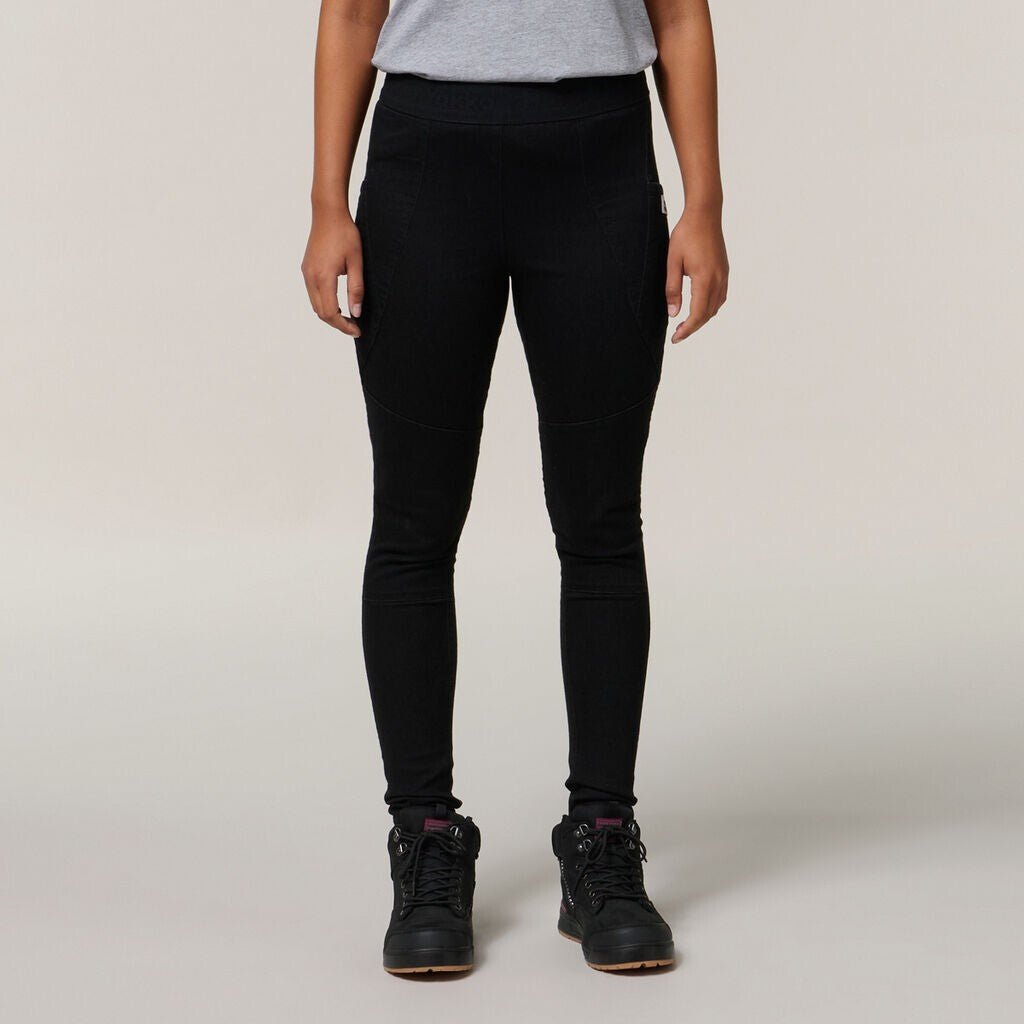 HARD YAKKA Women Gladiator Jegging Lightweight Stretchy Slim Fit Workwear Y08812 - Land to Coast