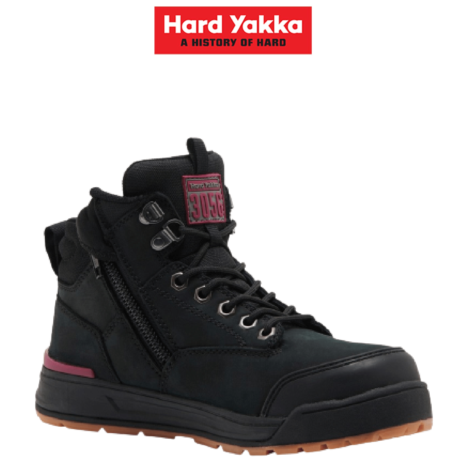 Hard Yakka Womens 3056 Boots Water Resistant Leather Work Safety Toe Boot Y60245 - Land to Coast