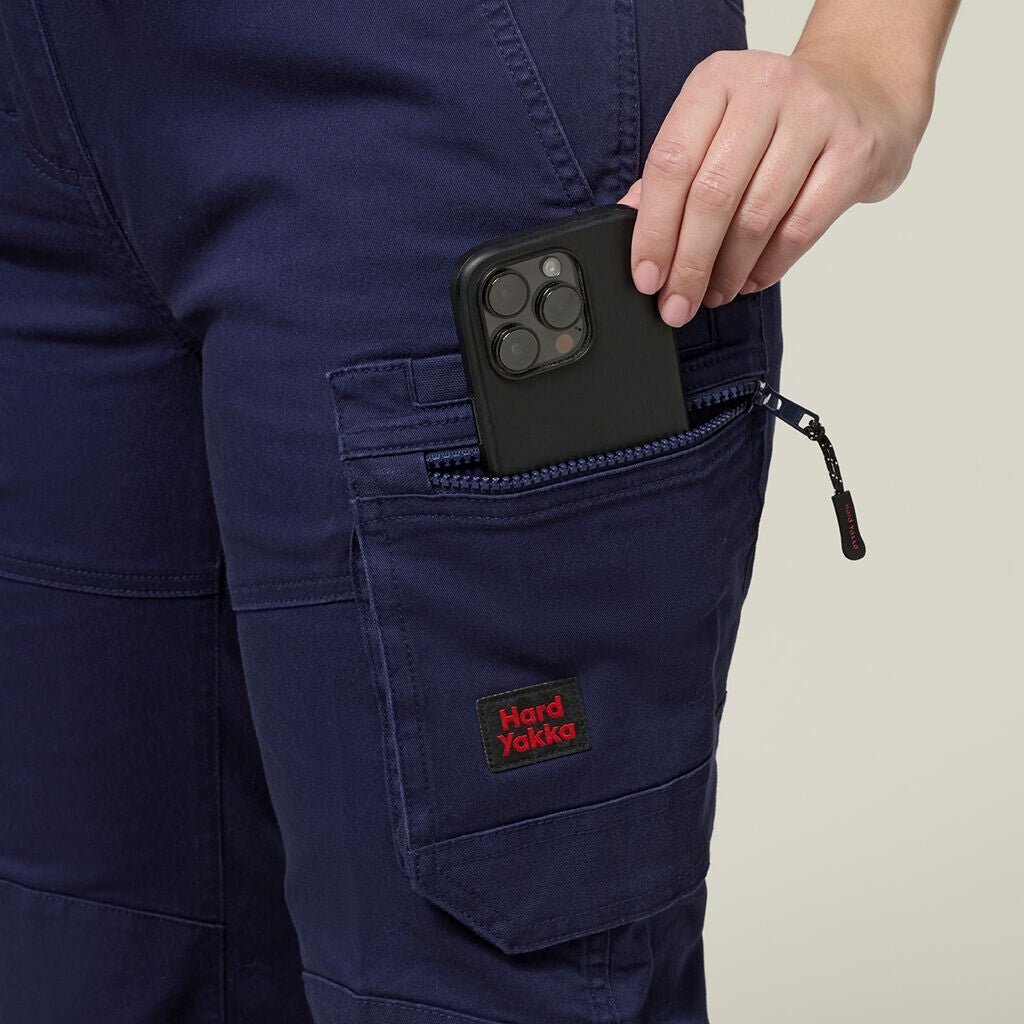 Hard Yakka Womens 3056 ToughMaxx Regular Fit Comfortable Work Pants Y08123 - Land to Coast