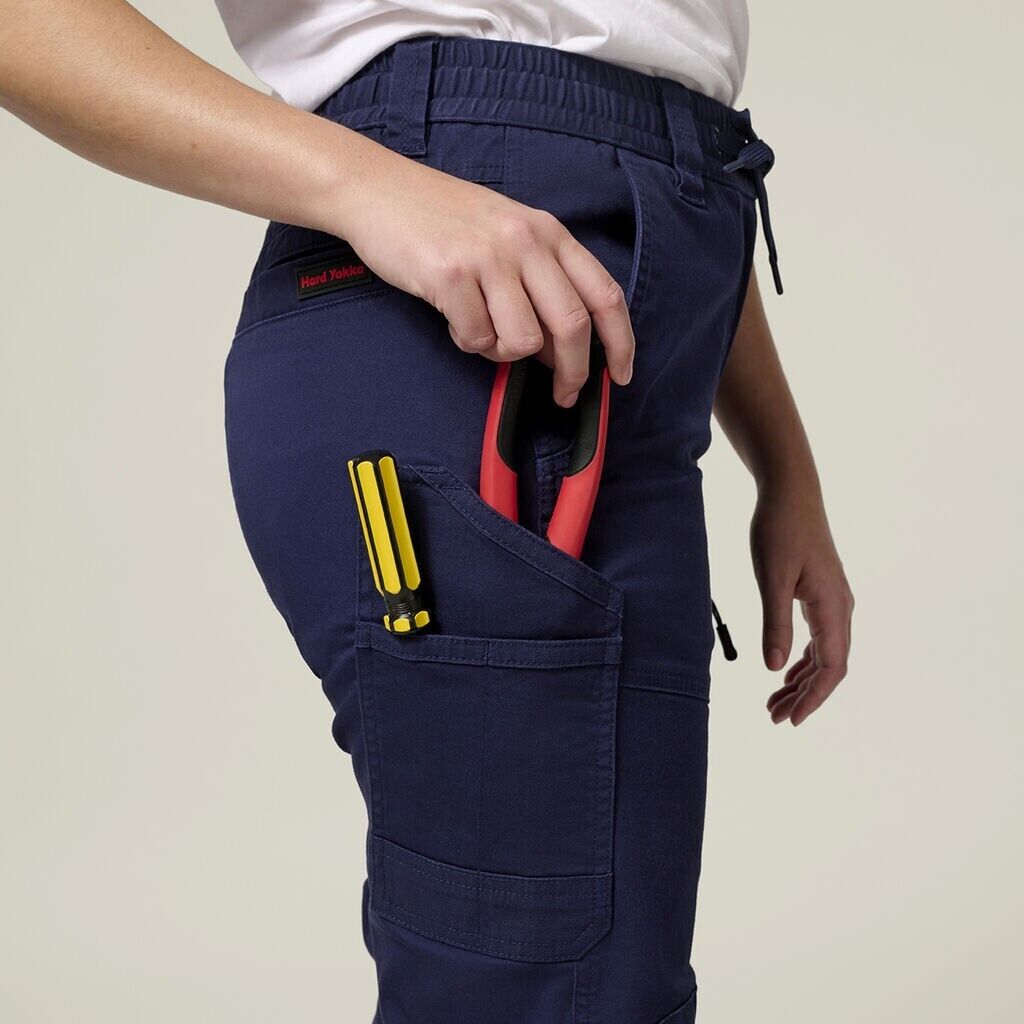 Hard Yakka Womens 3056 ToughMaxx Regular Fit Comfortable Work Pants Y08123 - Land to Coast