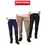 Hard Yakka Womens 3056 ToughMaxx Regular Fit Comfortable Work Pants Y08123 - Land to Coast