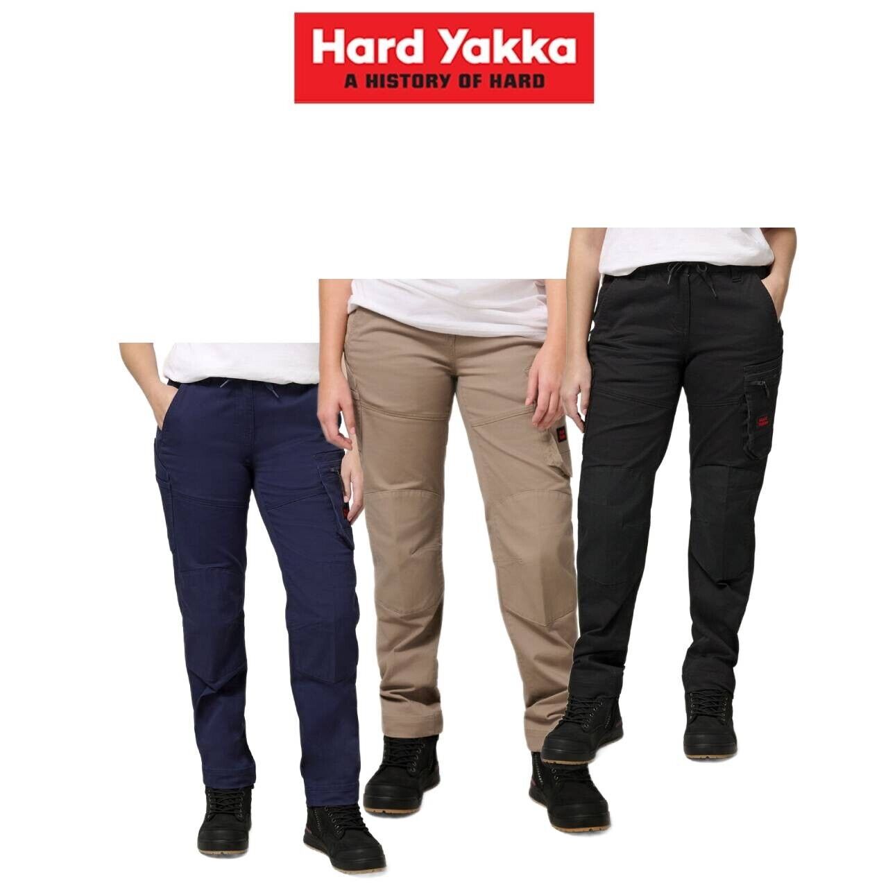Hard Yakka Womens 3056 ToughMaxx Regular Fit Comfortable Work Pants Y08123 - Land to Coast