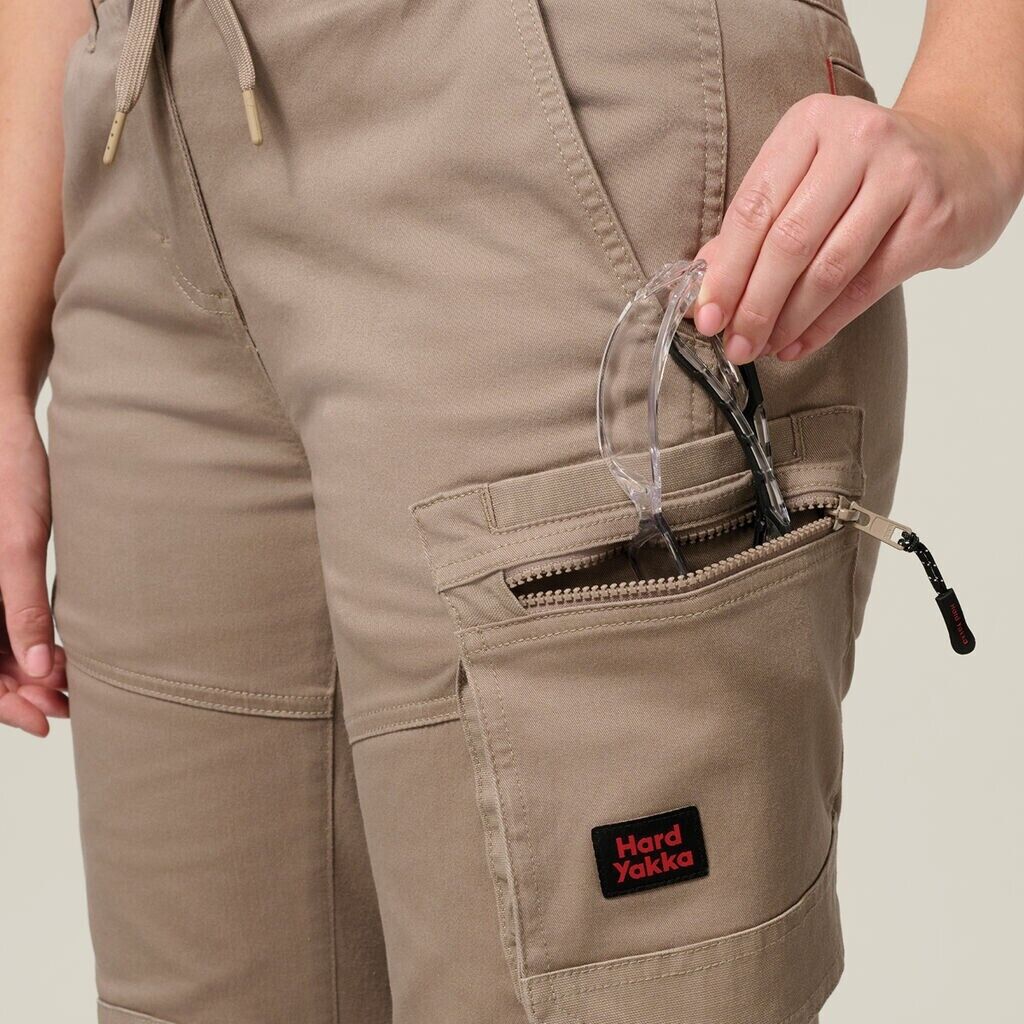 Hard Yakka Womens 3056 ToughMaxx Regular Fit Comfortable Work Pants Y08123 - Land to Coast