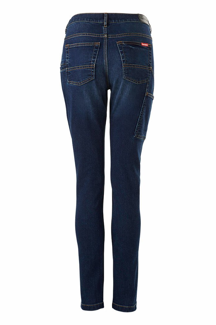 Hard Yakka Womens Jeggings Tough Work Denim Stretch Pants Comfy Jeans Y08227 - Land to Coast