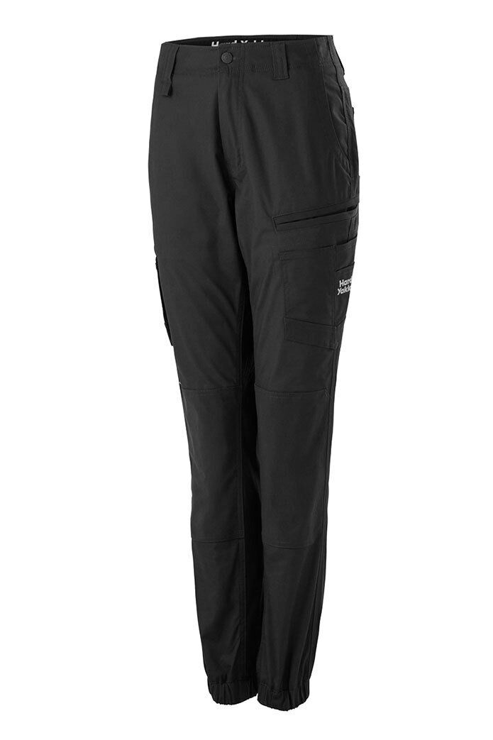Hard Yakka Womens Raptor Cuff Long Pants Stretch Tough Work Safety Comfy Y08382 - Land to Coast