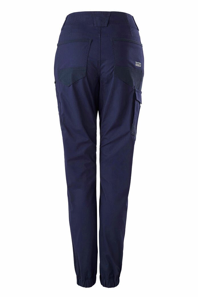 Hard Yakka Womens Raptor Cuff Long Pants Stretch Tough Work Safety Comfy Y08382 - Land to Coast