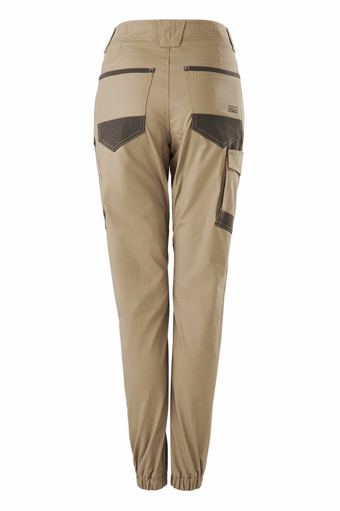 Hard Yakka Womens Raptor Cuff Long Pants Stretch Tough Work Safety Comfy Y08382 - Land to Coast