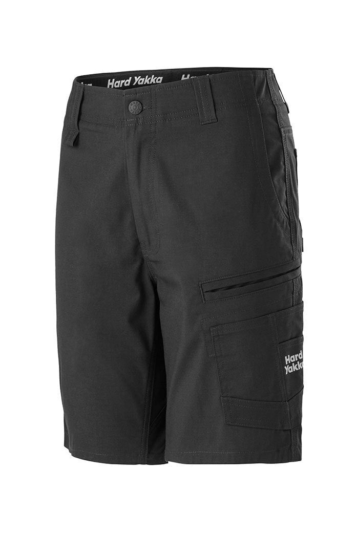 Hard Yakka Womens Raptor Mid Shorts Work Comfortable Cargo Tough Flexible Y08228 - Land to Coast