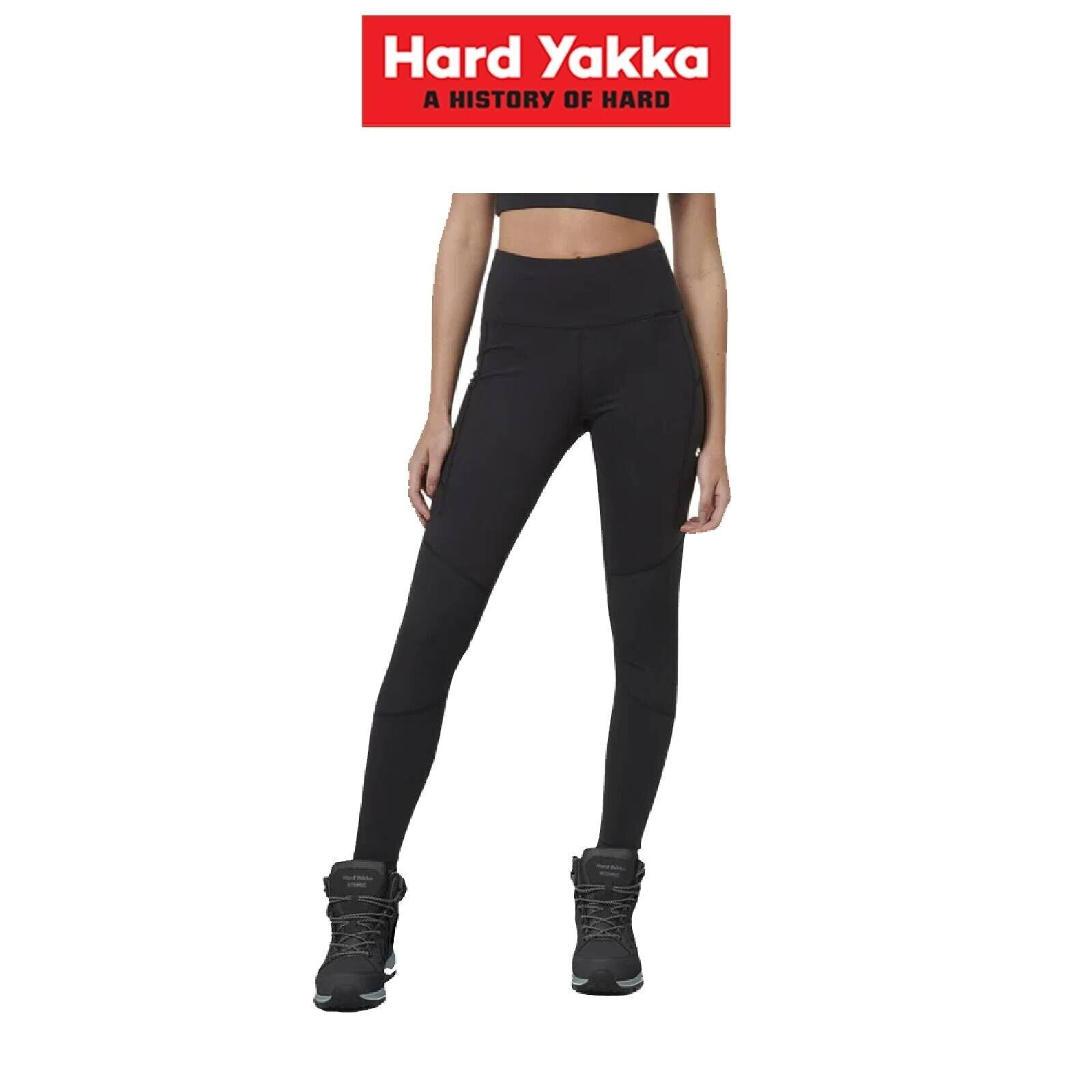 Hard Yakka Womens Sport Pocket X Work Fitting Durable Stretch Legging Y08061 - Land to Coast