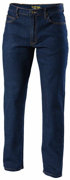 Hard Yakka Womens Stretch Cotton Denim Tough Work Tough Straight Jeans Y44610 - Land to Coast