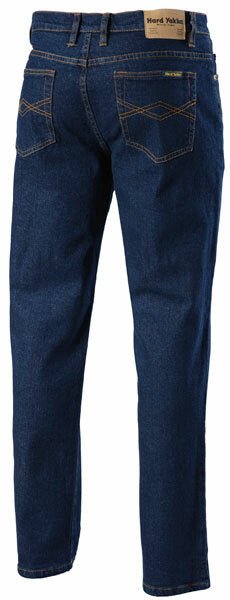 Hard Yakka Womens Stretch Cotton Denim Tough Work Tough Straight Jeans Y44610 - Land to Coast