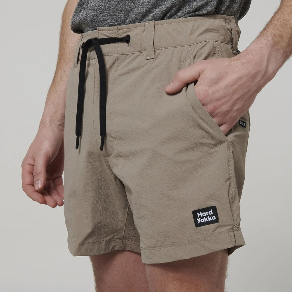 Hard Yakka X Range Short Workwear LW Quick Dry Stretch Cordura Fabric Y05166 - Land to Coast