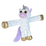 Huggers Polka Dot Unicorn Stuffed Animal - 8" - Land to Coast