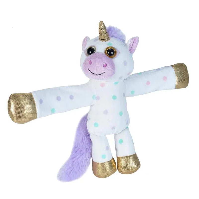 Huggers Polka Dot Unicorn Stuffed Animal - 8" - Land to Coast