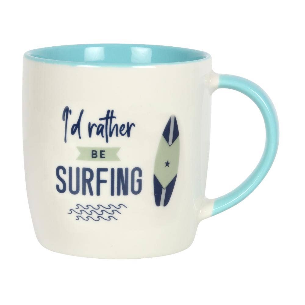I'd Rather Be Surfing Mug - Land to Coast