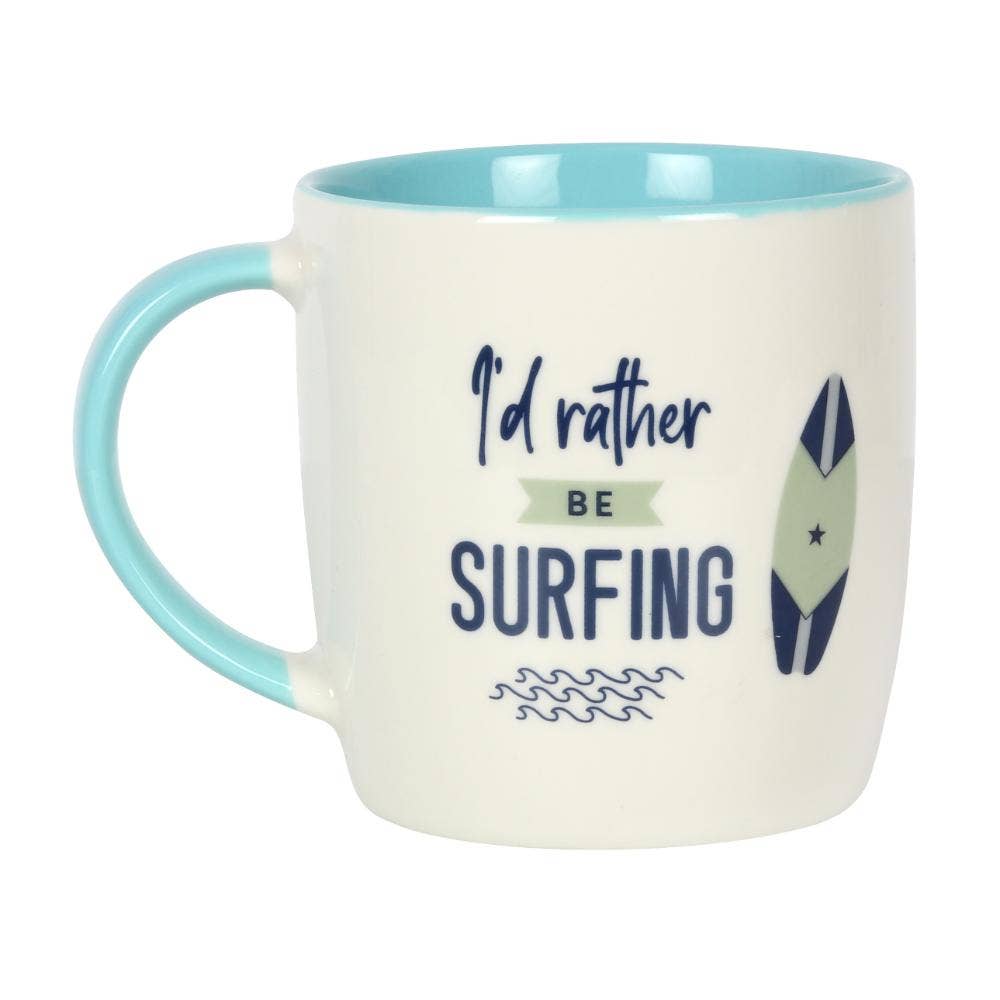 I'd Rather Be Surfing Mug - Land to Coast