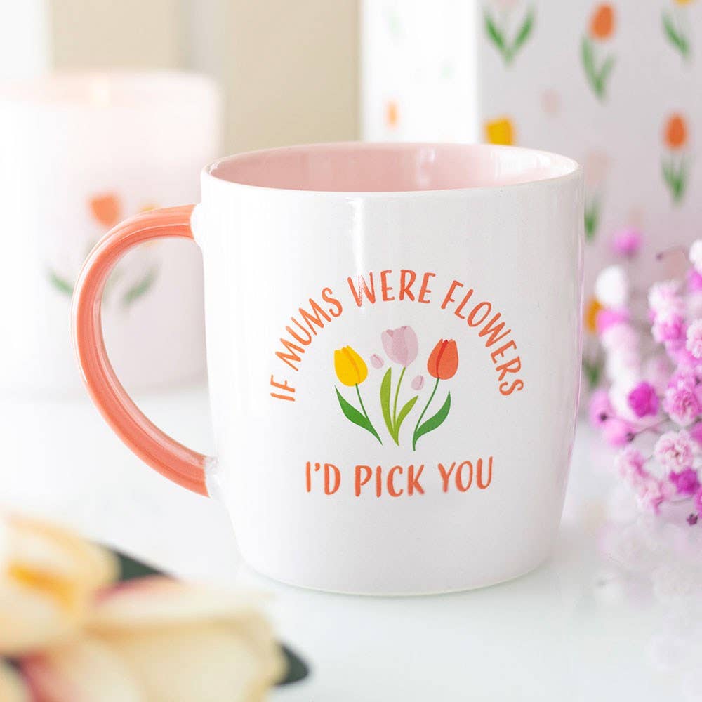 If Mums Were Flowers Tulip Mug - Land to Coast