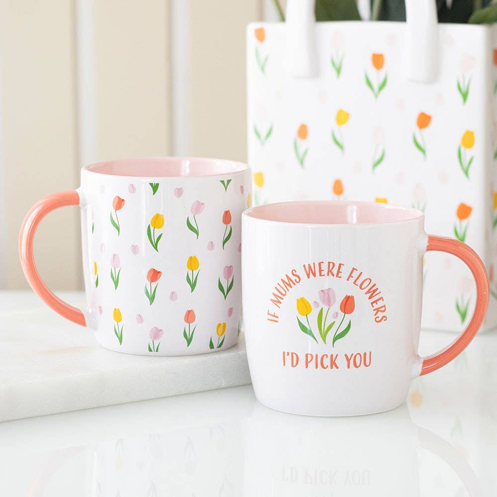 If Mums Were Flowers Tulip Mug - Land to Coast