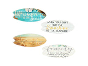 Inspirational Surfboard Magnet 4 Asstd - Land to Coast