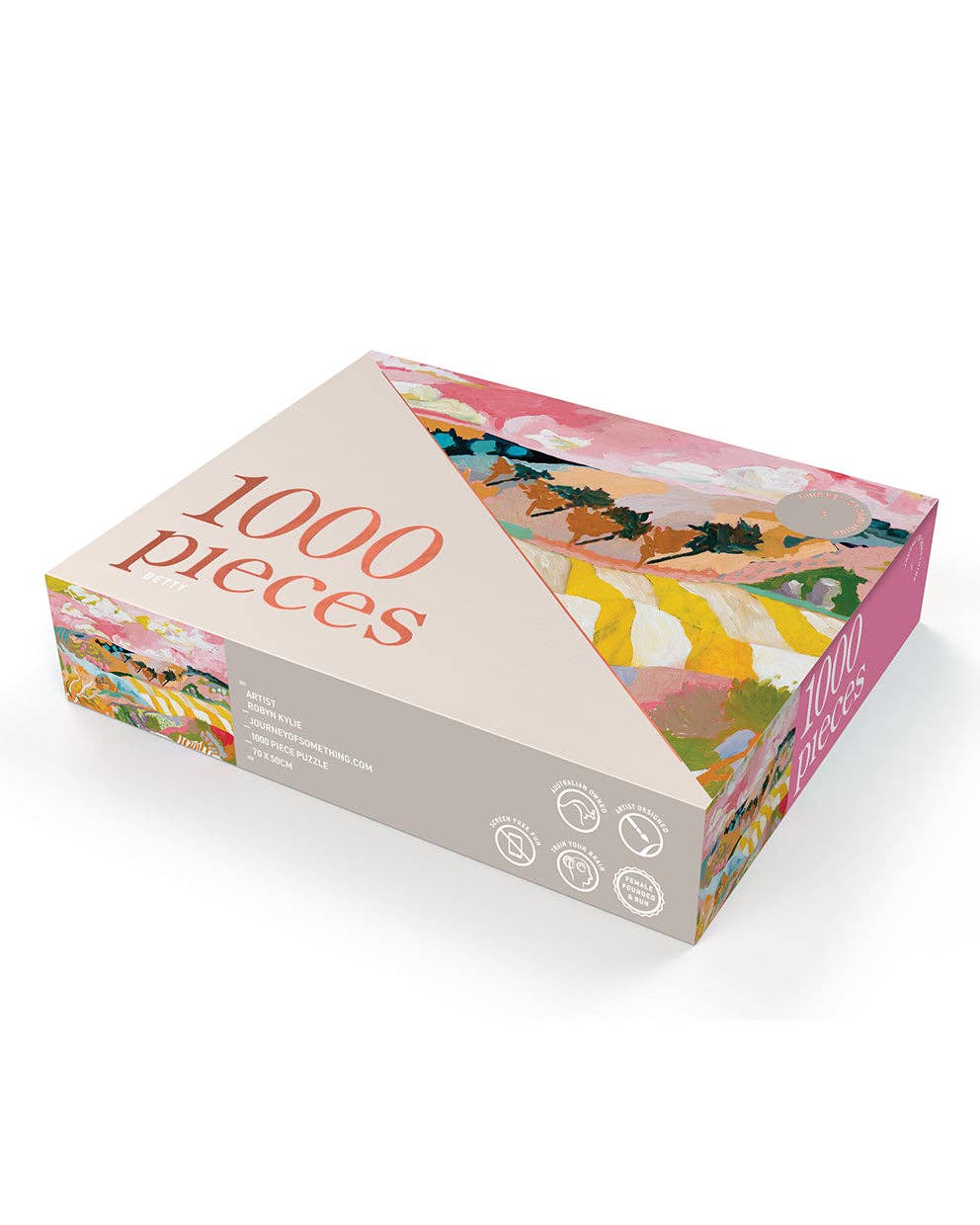 Journey Of Something Betty 1000pc Jigsaw Puzzle Scenic HST03167 - Land to Coast