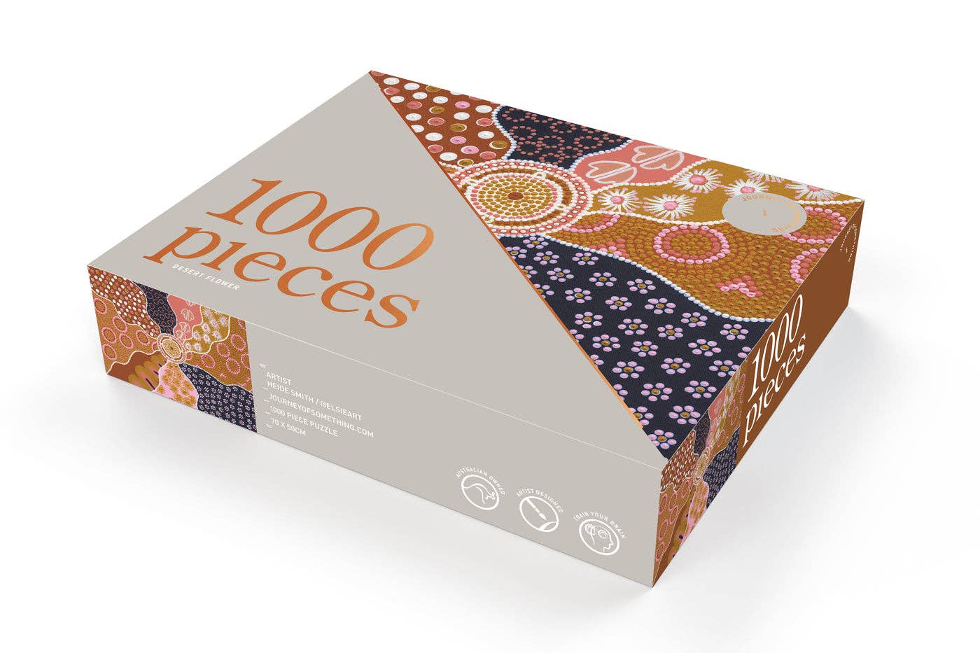 Journey Of Something Desert Flower 1000 Piece Jigsaw Puzzle PUZ‑JS‑60 - Land to Coast
