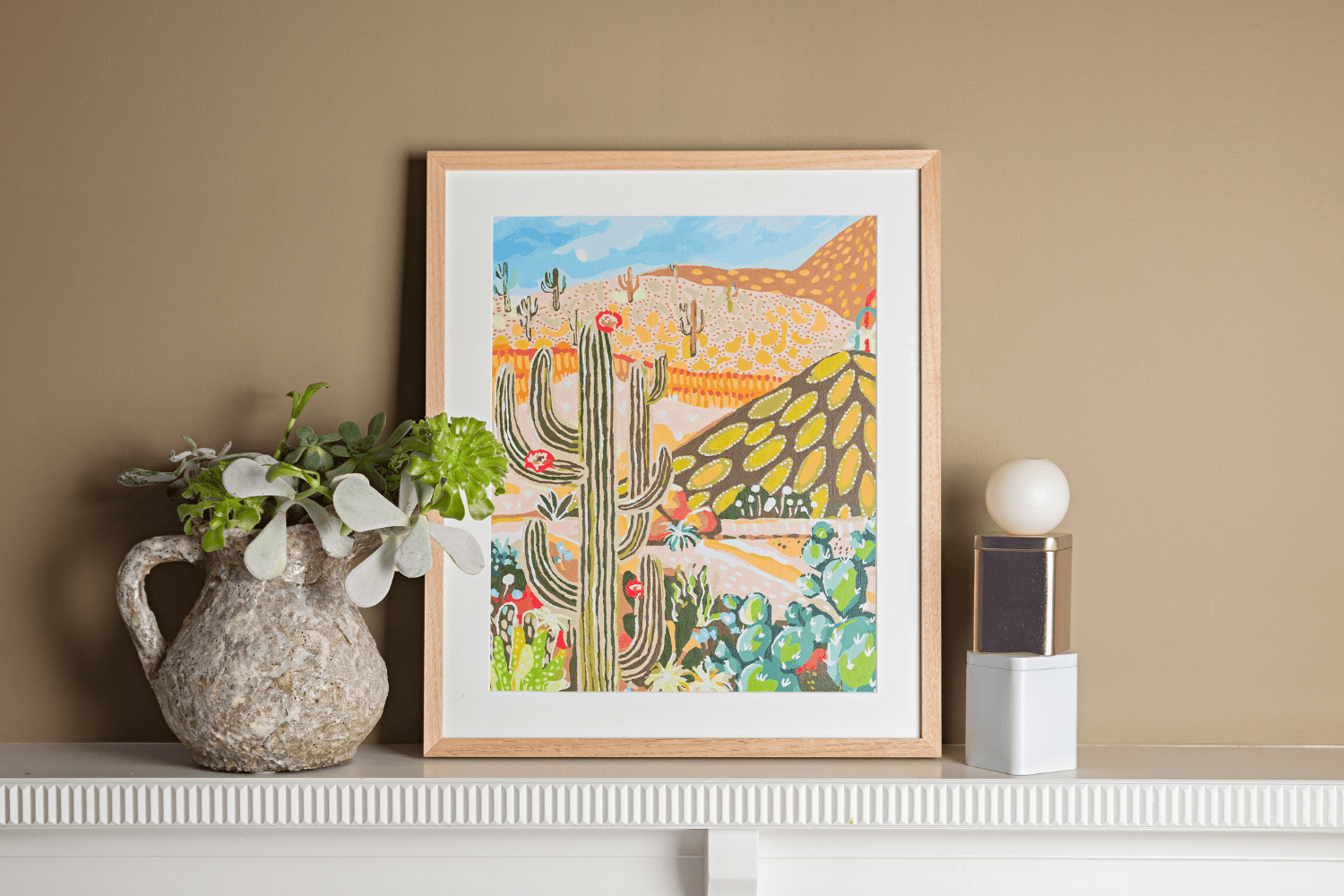 Journey Of Something Paint by Numbers Cactus Valley for Adults PAN‑JS‑5 - Land to Coast