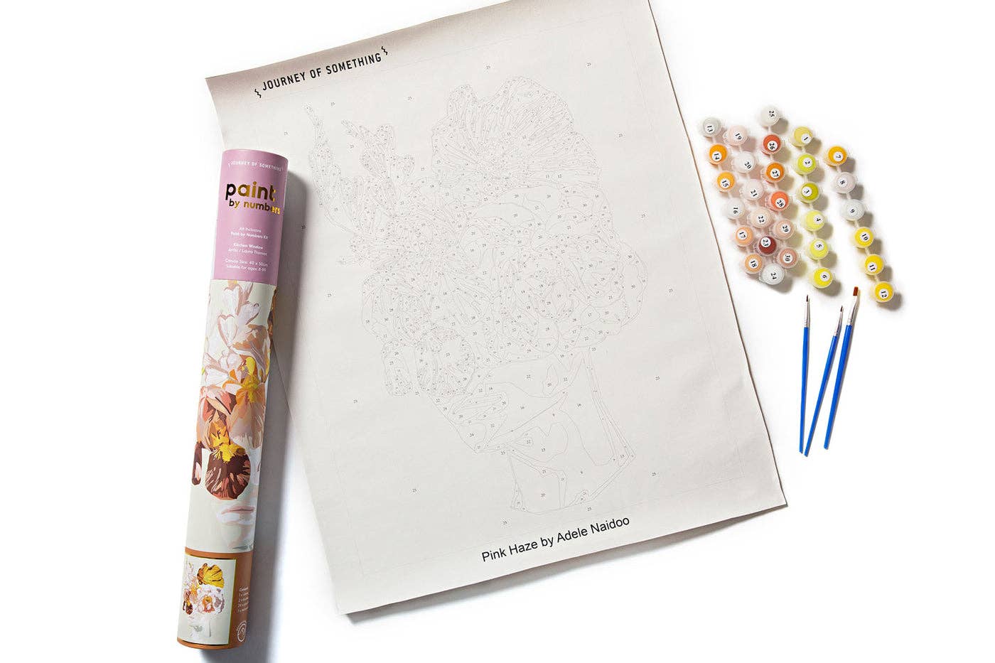 Journey Of Something Paint by Numbers Pink Haze for Adults PAN‑JS‑3 - Land to Coast