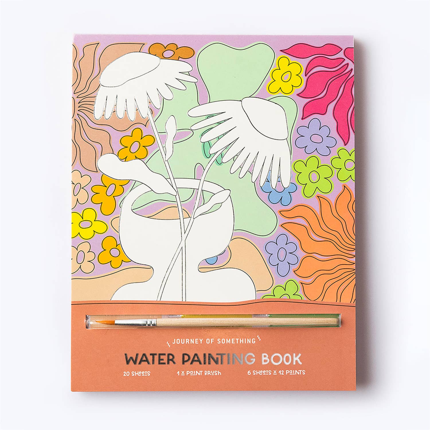 Journey Of Something Watercolour Painting Guide & Practice Book HST02717 - Land to Coast