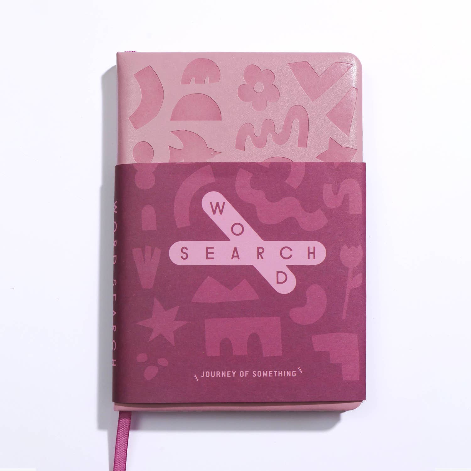 Journey Of Something Word Search Puzzle Book Pink Abstract HST03367 - Land to Coast