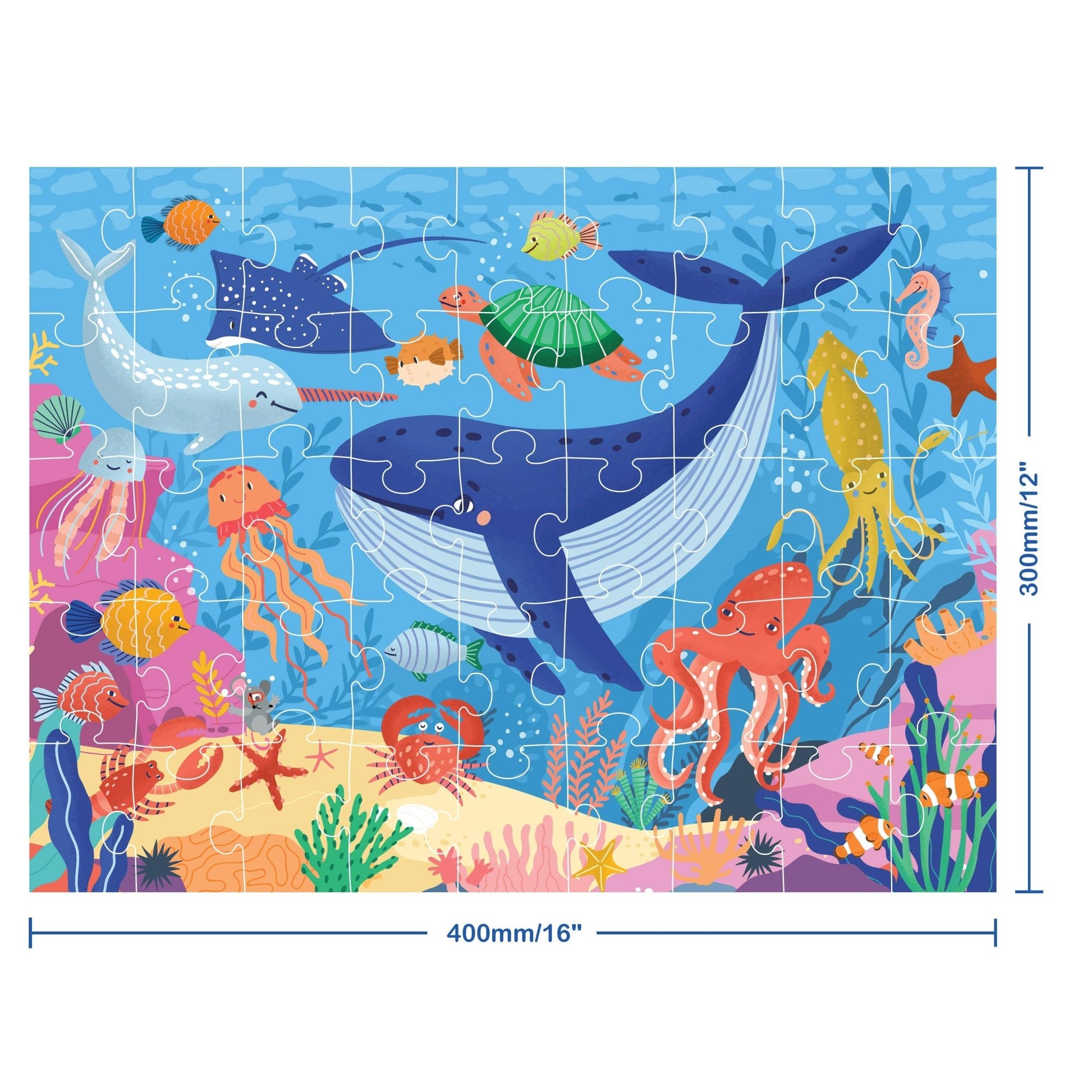 Junior Jigsaw Carry & Play Under the Sea - Land to Coast