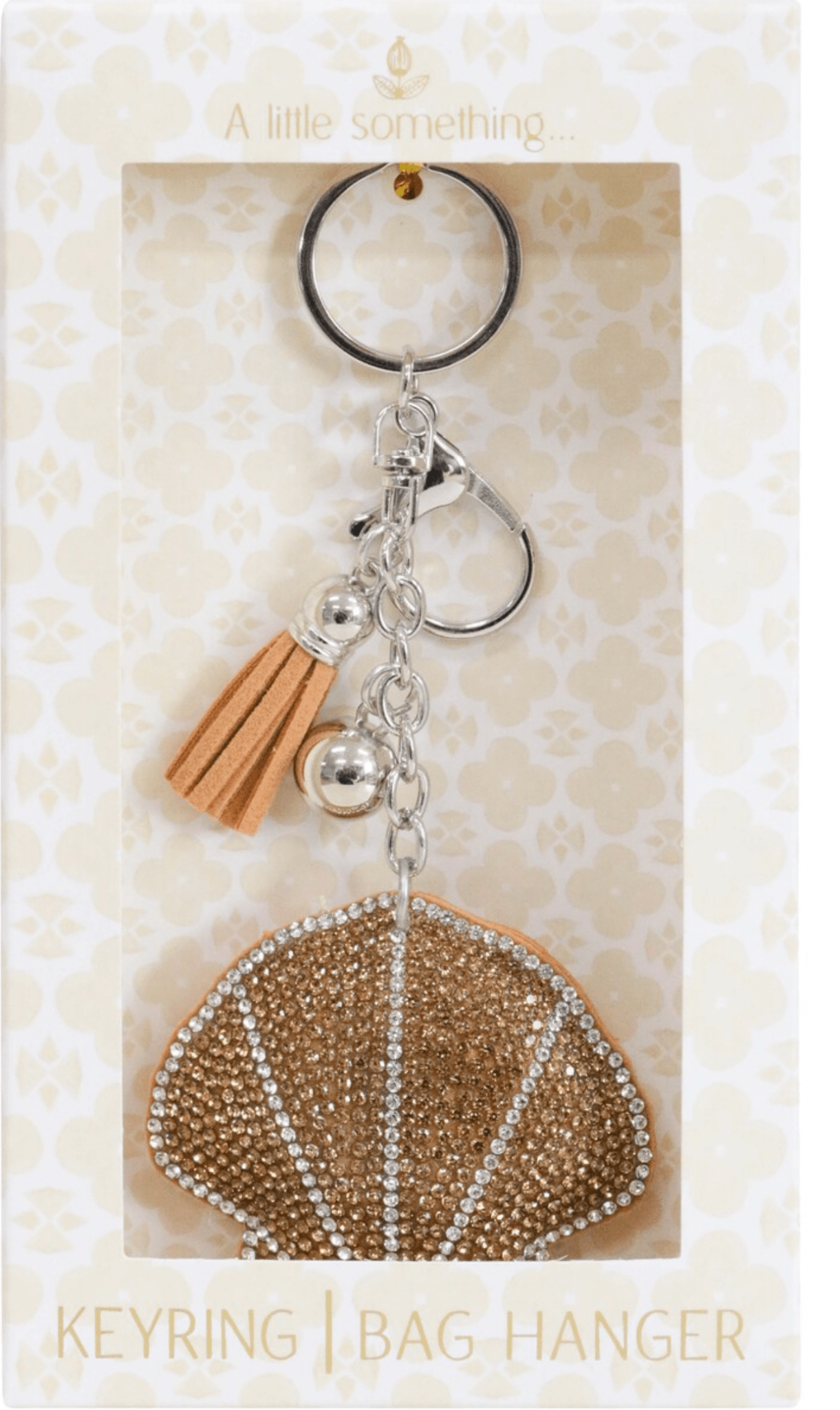 Keyring/ Bag Hanger Shell - Land to Coast