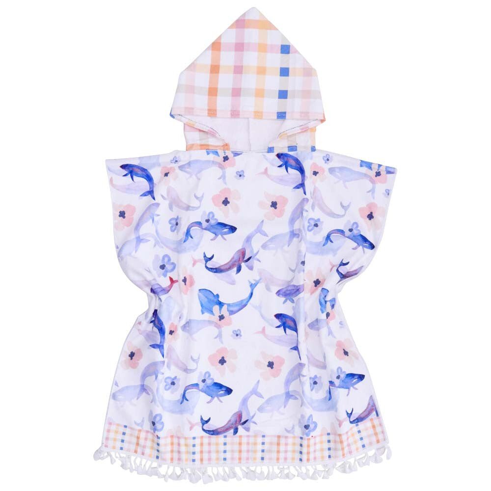 LaVida Ariel Kids Towel Poncho with Hood & Bag Microfibre LD9068‑1