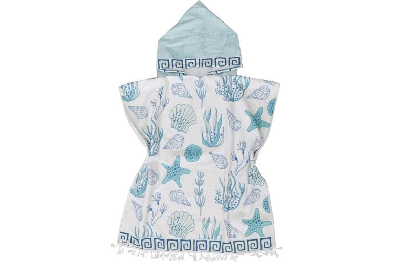 Kids Towel Poncho Ocean - Land to Coast