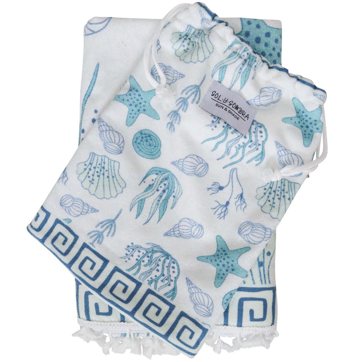 Kids Towel Poncho Ocean - Land to Coast
