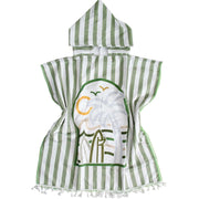 Kids Towel Poncho Summer Greens - Land to Coast