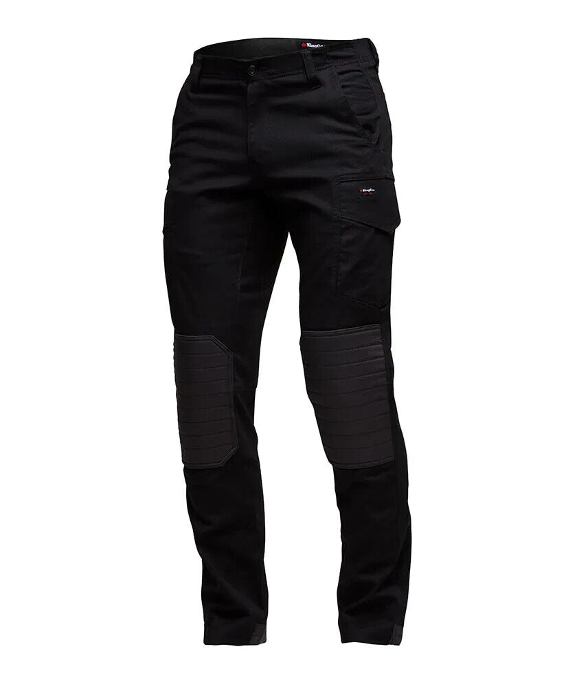 KingGee Comfort Max Stretch CTE3 Knee Pads Durable Cargo Pocket Pant K13008 - Land to Coast