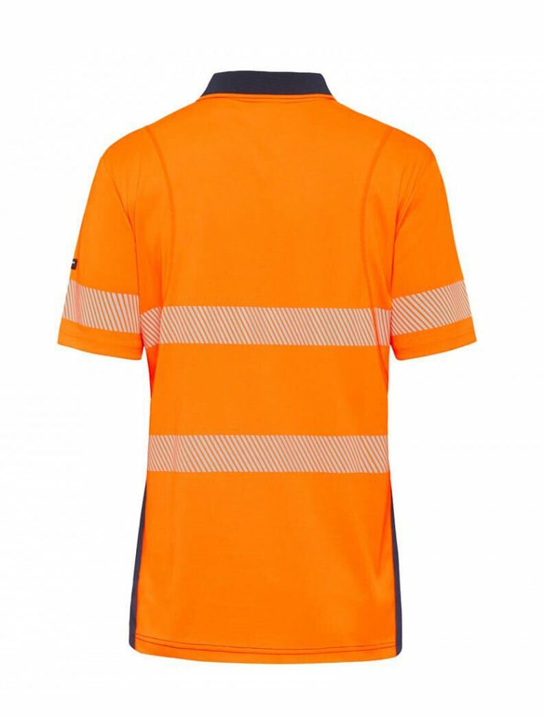KingGee Men Workcool Hyperfreeze Shirt Top Polo Short Sleeve Taped Work K54215 - Land to Coast