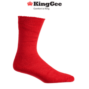 KingGee Mens Bamboo Work Sock Padded Footbed Comfortable Workwear K09270 - Land to Coast